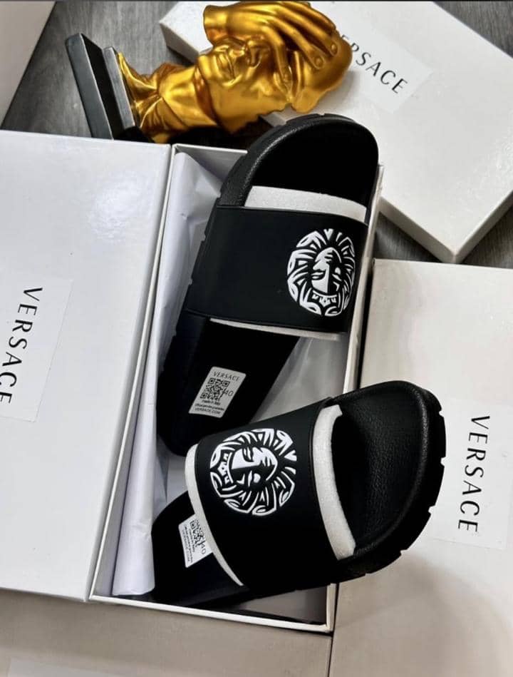 Versace Inspired Men's Slippers